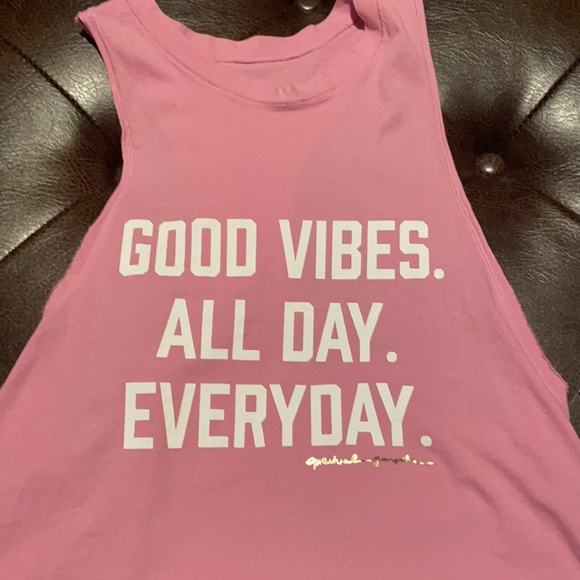 Spiritual Gangster good vibes all day swing tank NWT!! - Picture 3 of 5